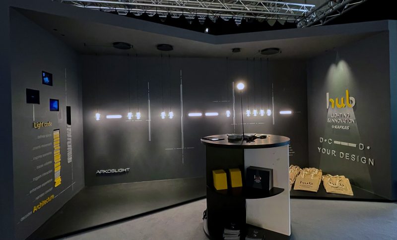 Δυναμική παρουσία του HUB Lighting & Innovation by Kafkas στο The Architect Show